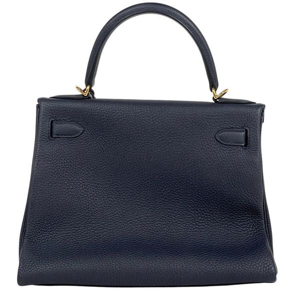 Hermes Kelly 28 Internal Stitching 2WAY Shoulder Bag Handbag Taurillon Clemence - Picture 3 of 11